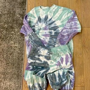 TNY COZY AF FLEECE SWEATSUIT